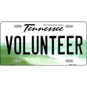 NCAA Tennessee Volunteers License Plate Auto  Truck Sign New Vols  Wall